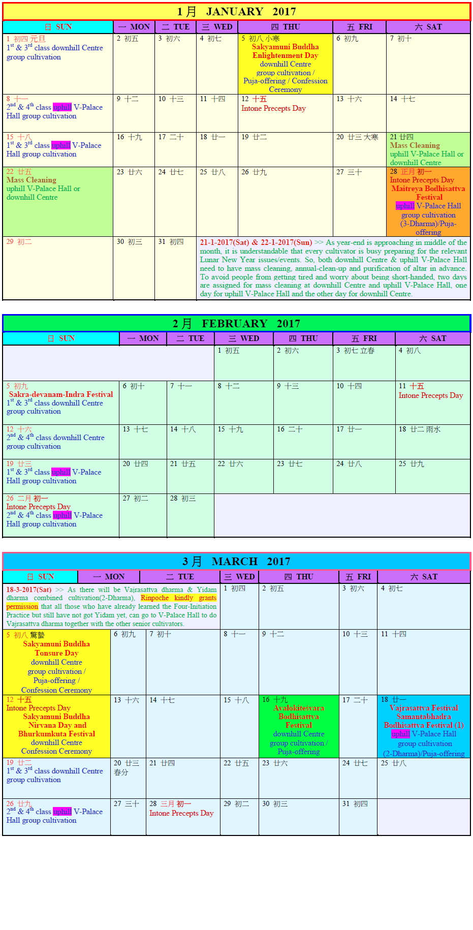 uphill cultivation calender-2015 jan-mar Eng